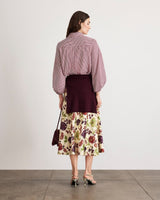 Marina Top in Deep Redwood/Optic White - The Shoe Hive
