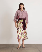 Marina Top in Deep Redwood/Optic White - The Shoe Hive