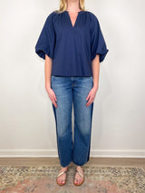 Marine Top in Maritime Blue - The Shoe Hive