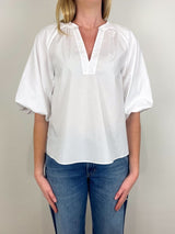 Marine Top in Optic White - The Shoe Hive
