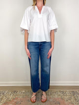 Marine Top in Optic White - The Shoe Hive