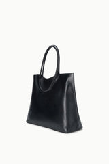 Maude North-South Tote in Black - The Shoe Hive