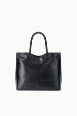 Maude North-South Tote in Black - The Shoe Hive