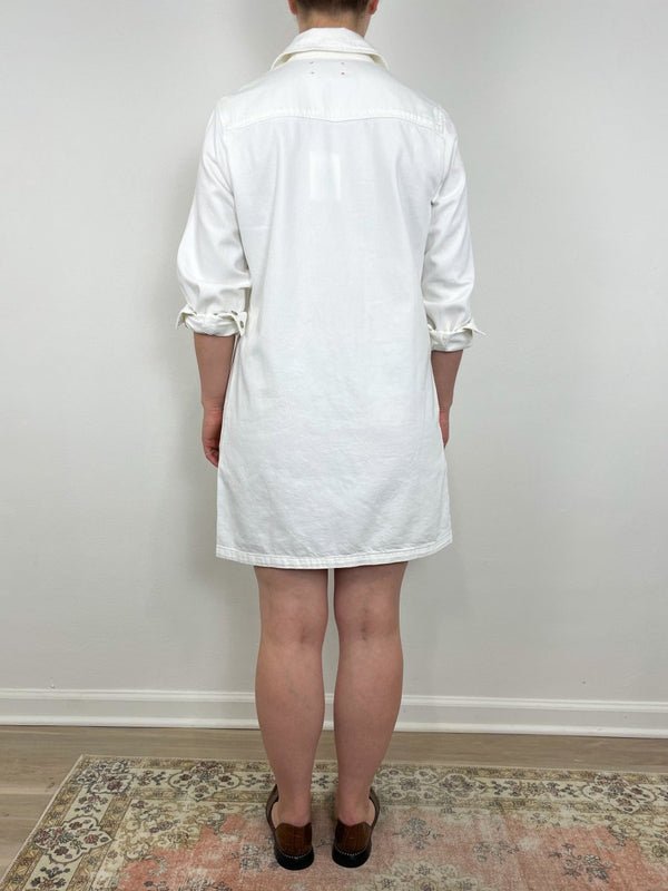 Max Dress in White - The Shoe Hive