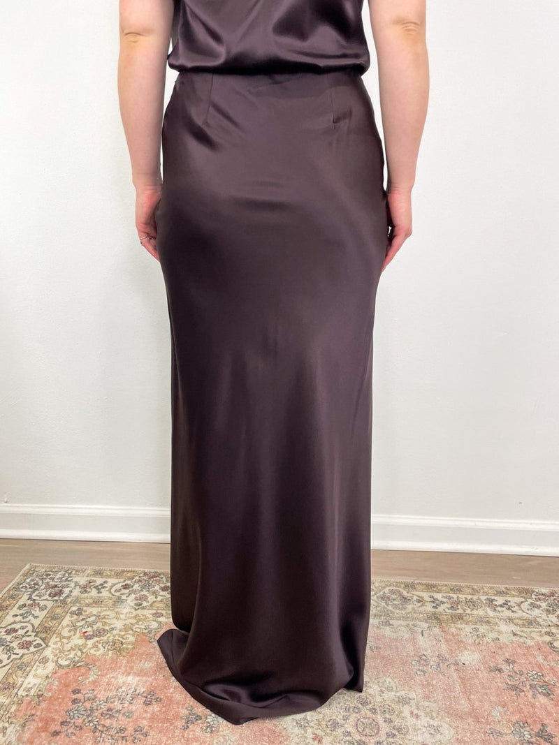 Medina Skirt in Dark Chocolate - The Shoe Hive