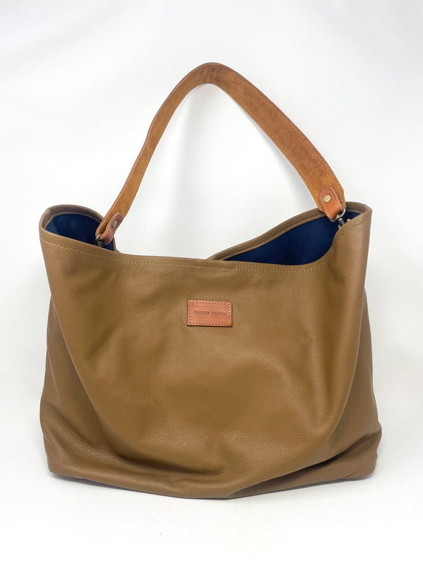 Medium Jane Slouch Bag in Luggage - The Shoe Hive
