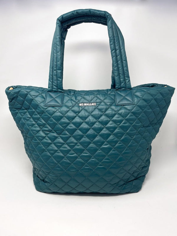 Medium Metro Tote Deluxe in Emerald - The Shoe Hive