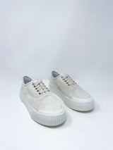 Mia in Chalk Suede - The Shoe Hive