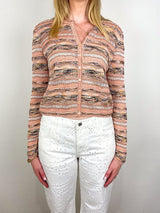 Mia Knit Cardigan in Hibiscus - The Shoe Hive