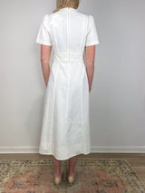 Midi Renzo Dress in Chalk - The Shoe Hive