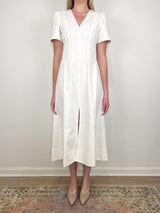 Midi Renzo Dress in Chalk - The Shoe Hive