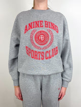 Miles Sweatshirt Collegiate in Grey - The Shoe Hive