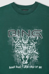 Miles Sweatshirt Leo Muse in Deep Emerald - The Shoe Hive
