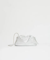 Mini Cloud Clutch in Silver - The Shoe Hive