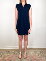 Mini Lily Polo Dress in British Royal Navy - The Shoe Hive