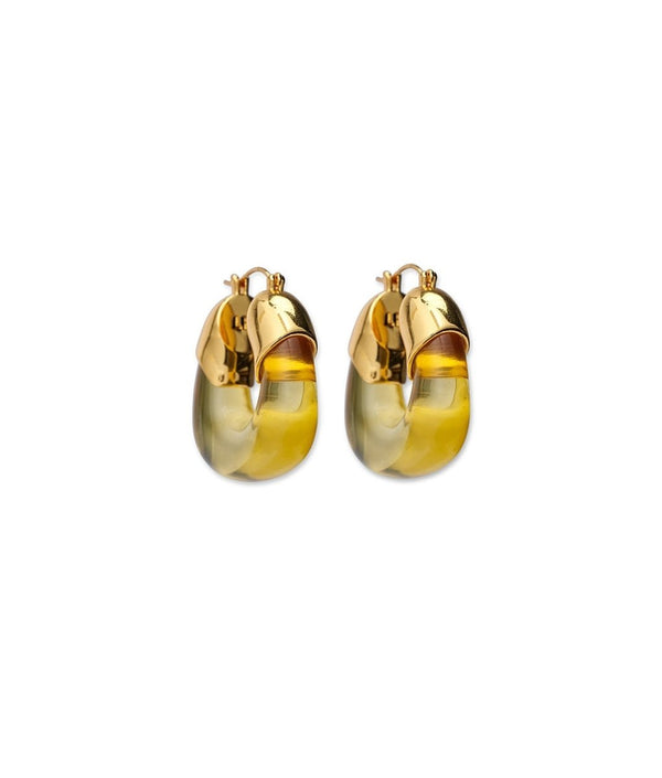 Mini Organic Hoops in Apple Light Green - The Shoe Hive