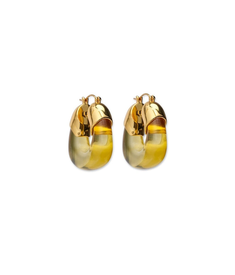 Mini Organic Hoops in Apple Light Green - The Shoe Hive