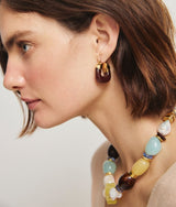 Mini Organic Hoops in Espresso - The Shoe Hive