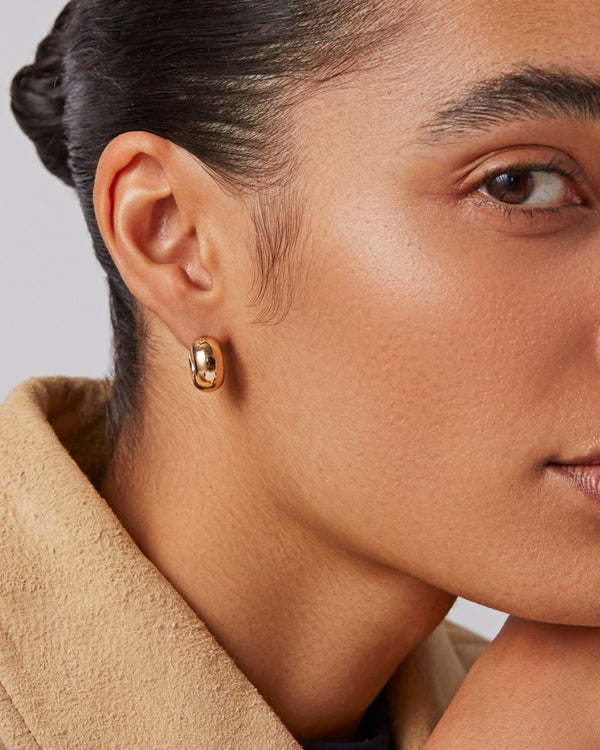 Mini Tome Hoops Earrings - The Shoe Hive