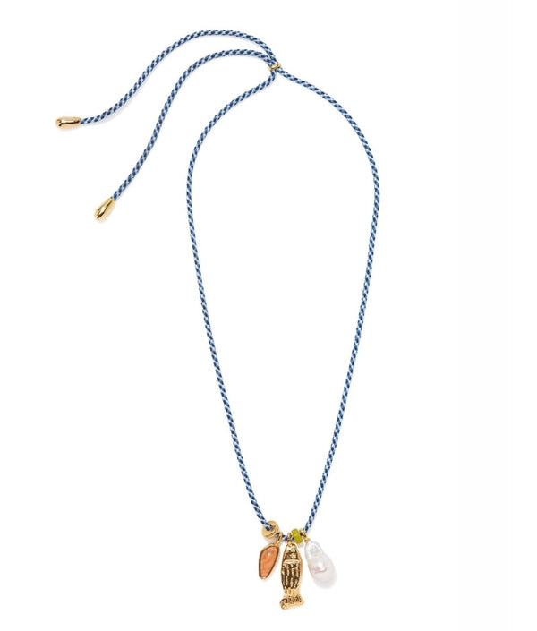 Minnow Necklace in Ultramarine - The Shoe Hive