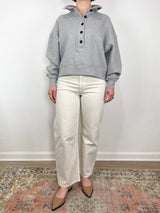 Mirelle Funnel Neck in Heather Grey - The Shoe Hive