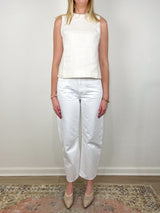Miro Long 29 in Soft White - The Shoe Hive