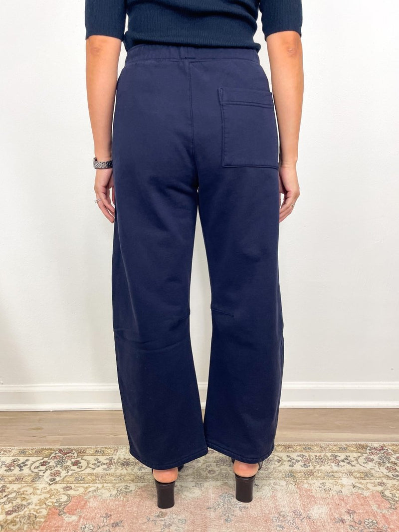 Miro Sweatpant in Navy - The Shoe Hive