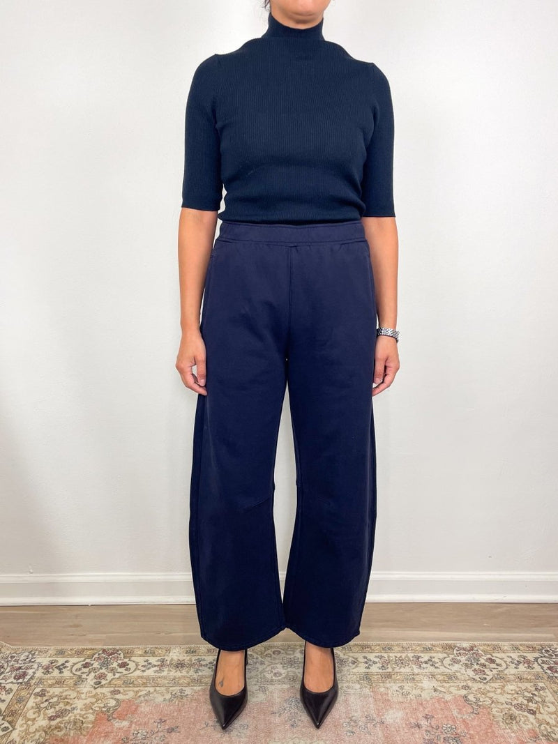 Miro Sweatpant in Navy - The Shoe Hive