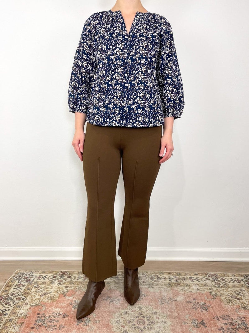 Mitte Top in Mira Floral Navy - The Shoe Hive