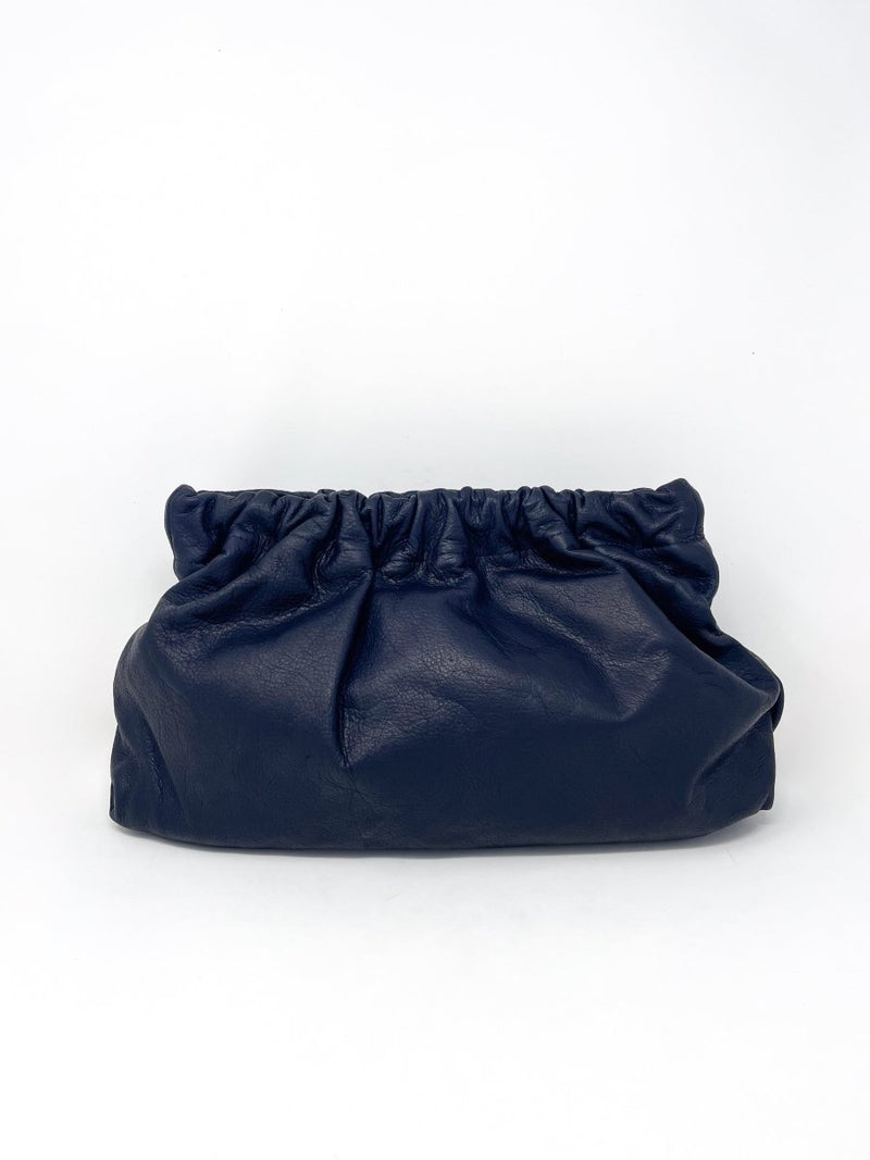 Mochi Heritage Broken In Leather in Navy - The Shoe Hive