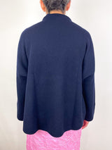 Mock Neck Sweater in Deep Night - The Shoe Hive