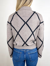 Mockneck Sweater 1/1 in Fresh Pepper - The Shoe Hive