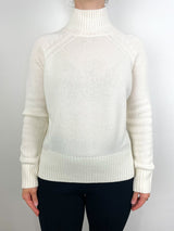 Mockneck Sweater in Fleur De Sel - The Shoe Hive