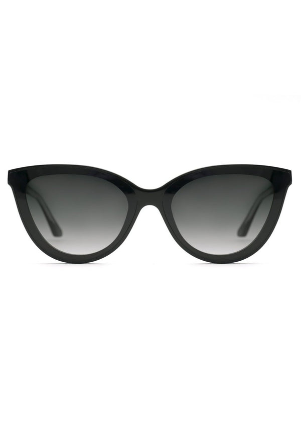 Monroe Nylon in Black + Black Crystal - The Shoe Hive
