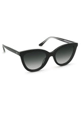 Monroe Nylon in Black + Black Crystal - The Shoe Hive