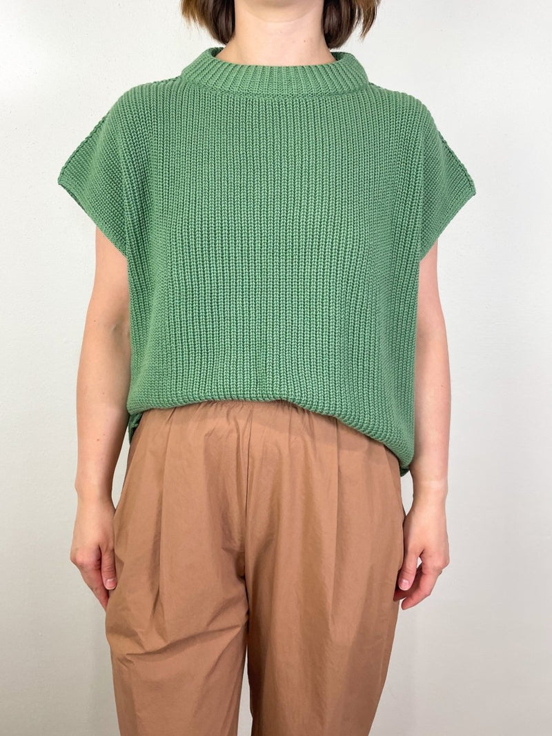 Montecito Vest in Eucalyptus - The Shoe Hive