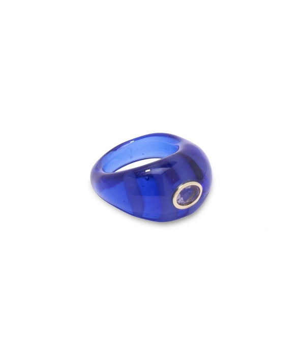 Monument Ring in Azure Blue Size 6 - The Shoe Hive