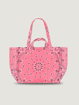 Moyen Cabas Matelassé in Strawberry / Pale Pink - The Shoe Hive