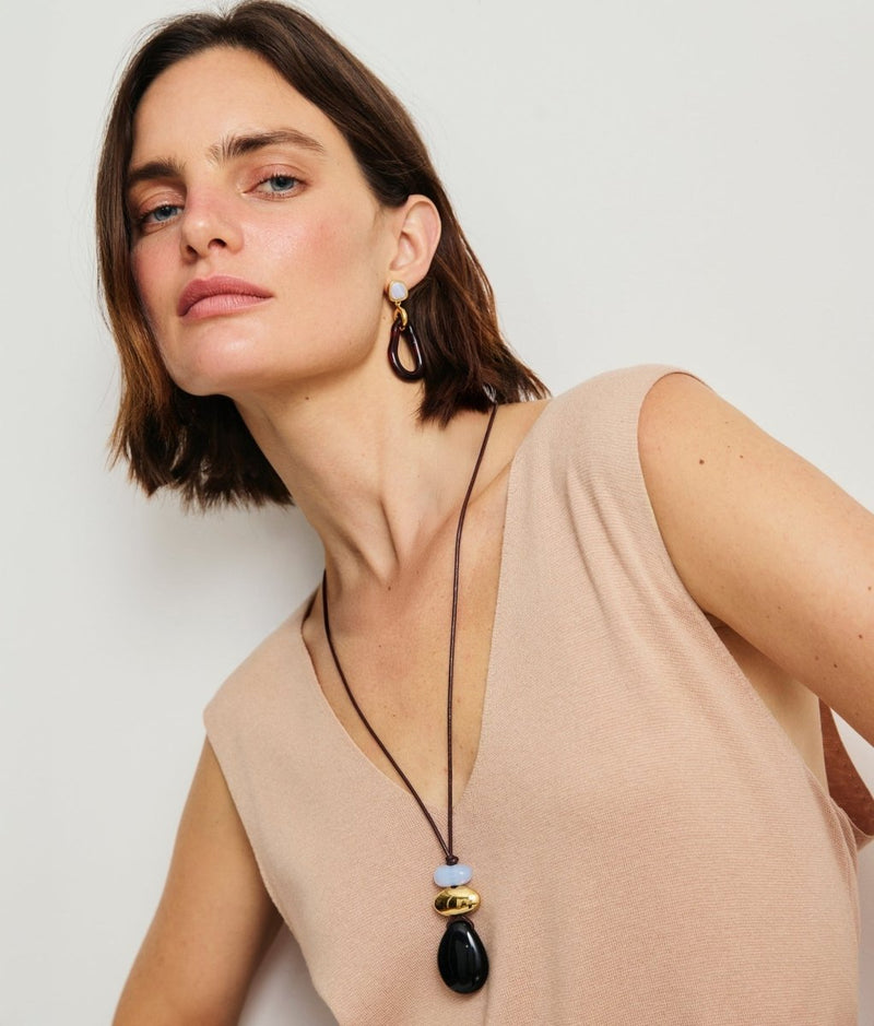 Museo Cord Necklace in Multi - The Shoe Hive