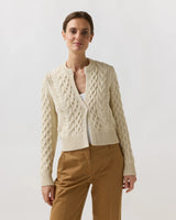 Naomi Cardigan in Cotton Tape Yarn - The Shoe Hive