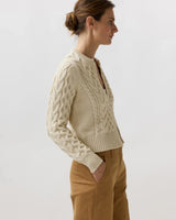 Naomi Cardigan in Cotton Tape Yarn - The Shoe Hive