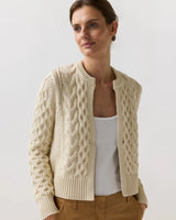 Naomi Cardigan in Cotton Tape Yarn - The Shoe Hive