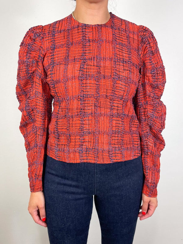 Natalie Top in Terracotta - The Shoe Hive