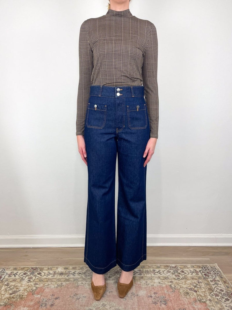 Nate Top in Dark Acorn Multi - The Shoe Hive