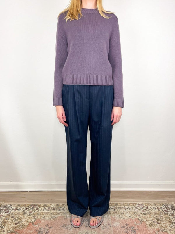 New Jill Crewneck in Smoked Lavender - The Shoe Hive