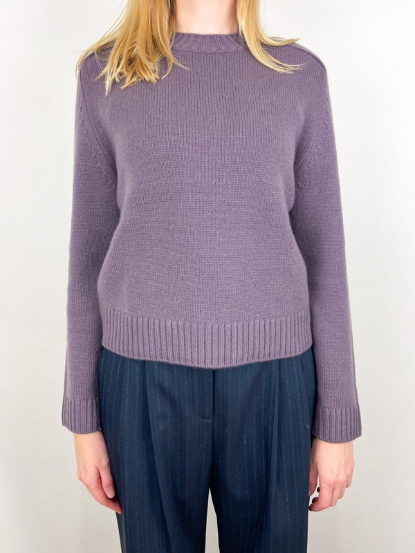 New Jill Crewneck in Smoked Lavender - The Shoe Hive