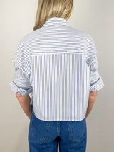 Next Ex in White/Navy - The Shoe Hive