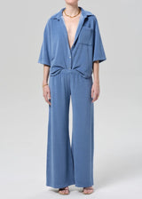 Nora Pull On Pant in Oceanic - The Shoe Hive