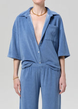 Nora Pull On Pant in Oceanic - The Shoe Hive