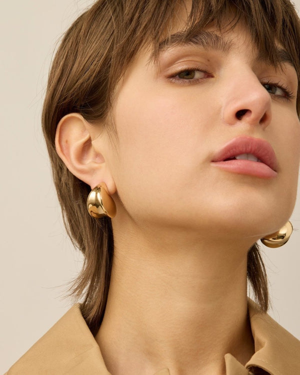 Nouveaux Puff Earrings - The Shoe Hive